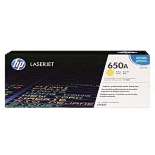 ตลับหมึกโทนเนอร์แท้ Original HP Laser jet CE272A สีเหลือง (650A)